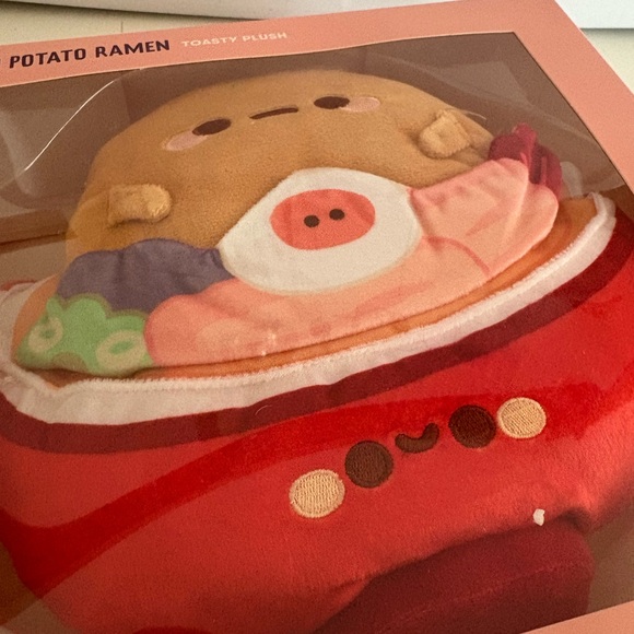 NWT Smoko Tayto Ramen Toasty Heatable Plushie - Picture 12 of 12